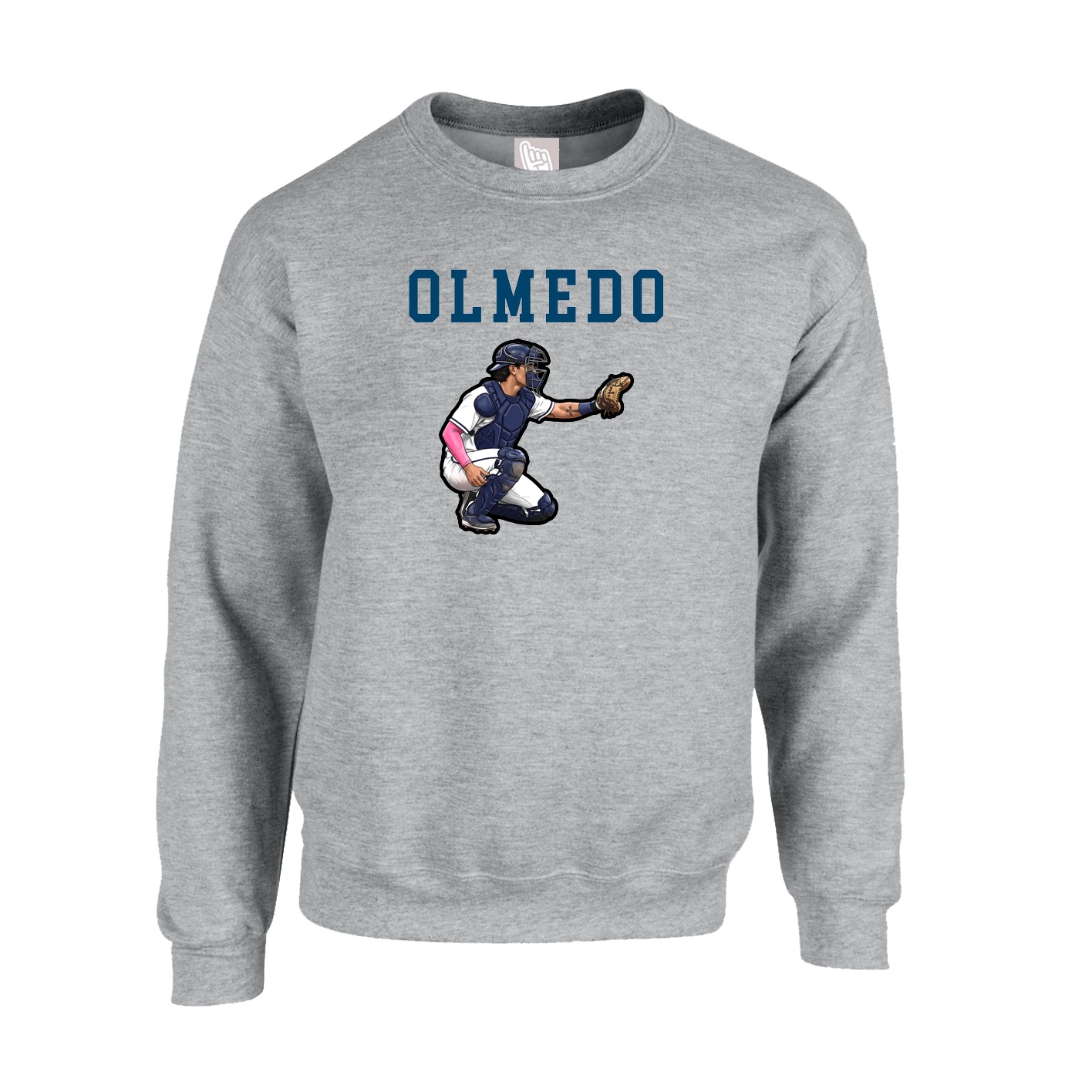 Fleece Crew — Shirsey in Grey