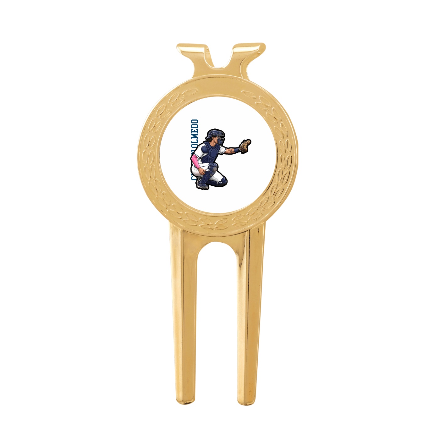 Divot Tool with Ball Marker — Name Vertical in Classic