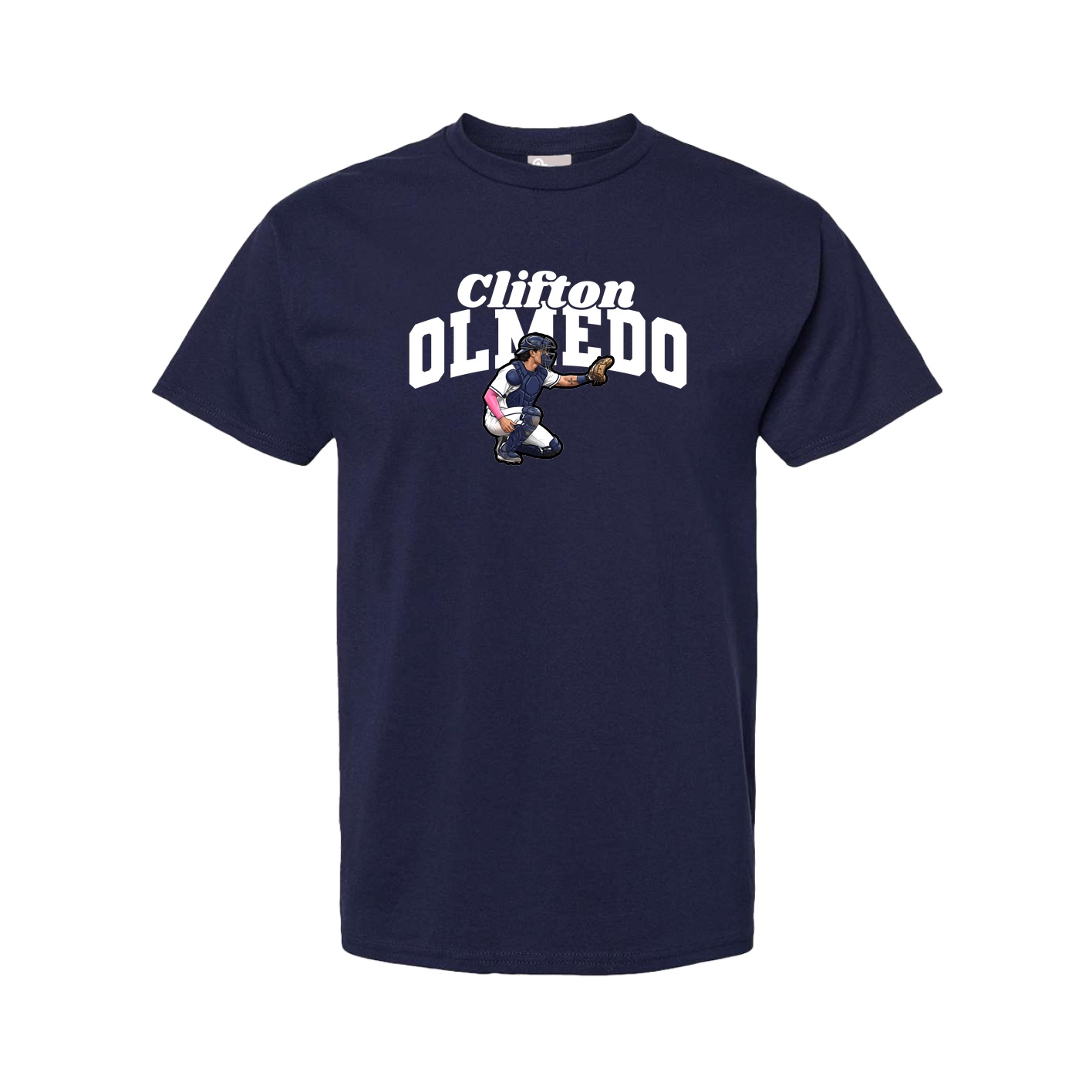 Tee — Signature Arch in Navy