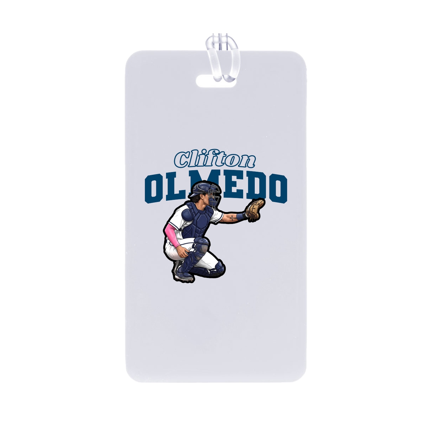 Bag Tag — Name Arch in Classic