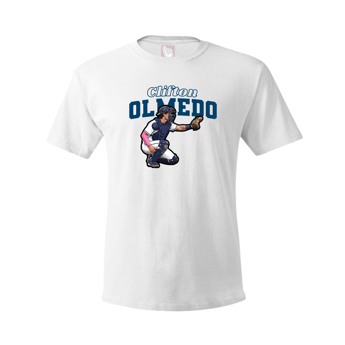 Tee — Name Arch in White