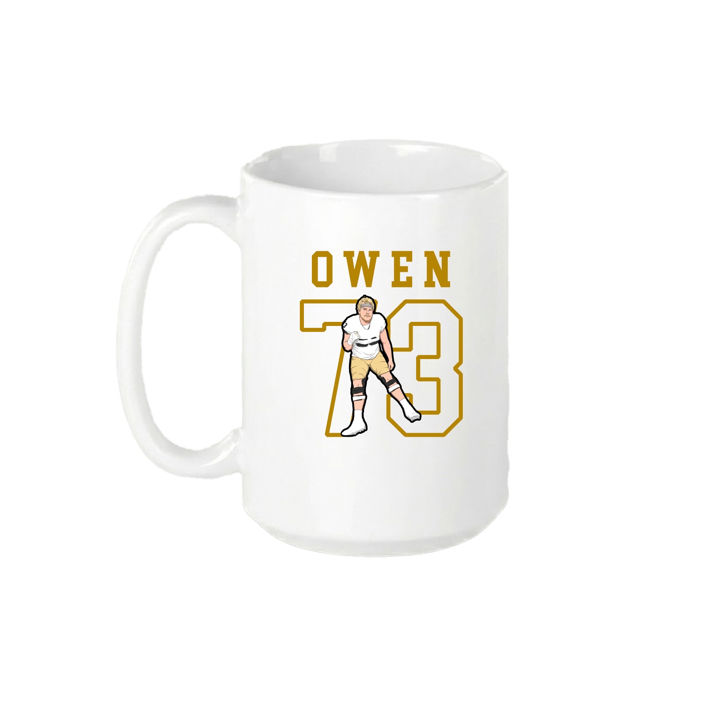 15oz Coffee Mug — Shirsey in White