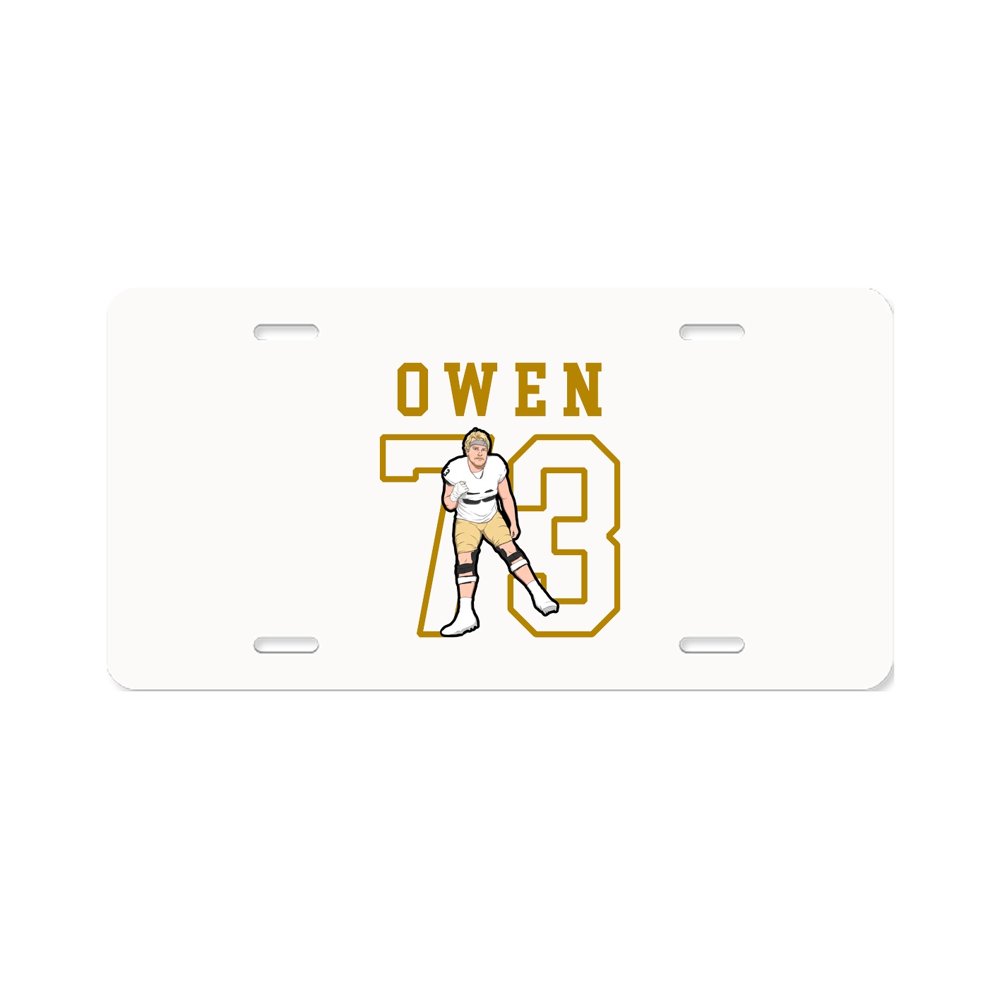 License Plate — Shirsey in Classic