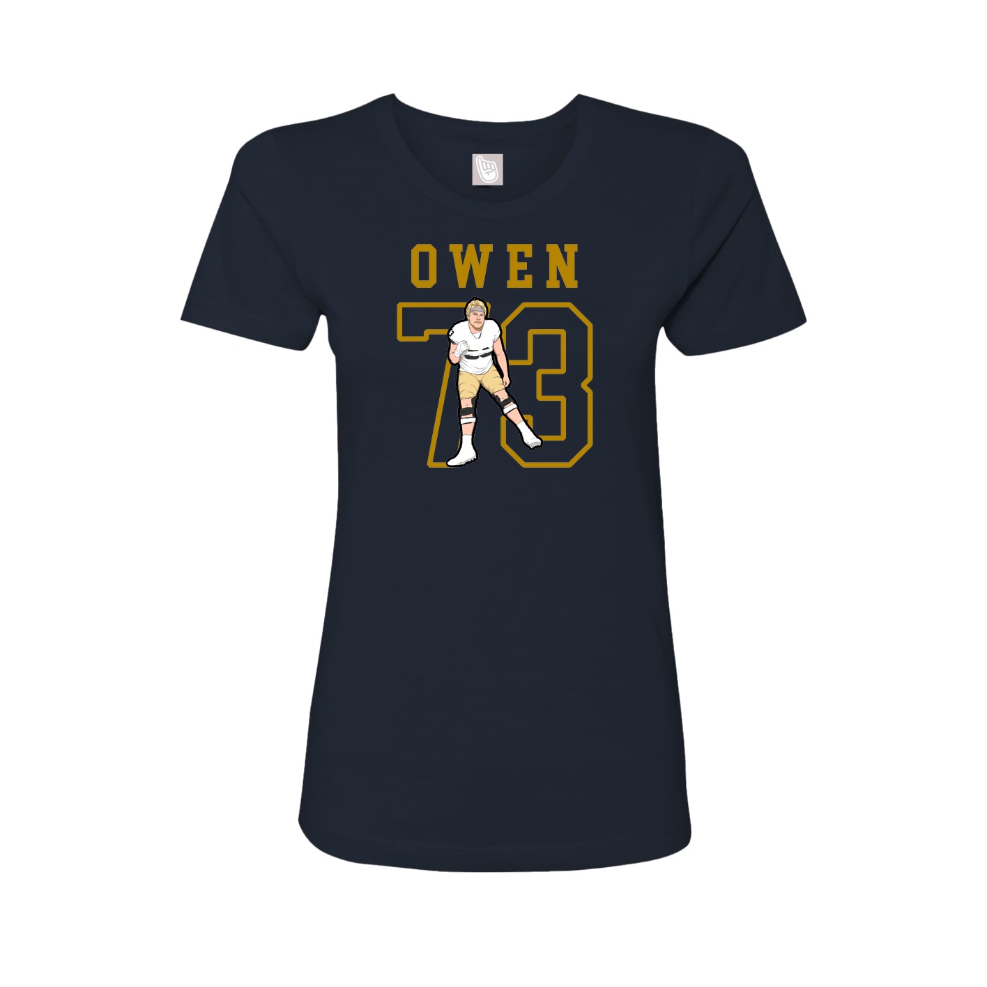 Fitted Women's Tee — Shirsey in Navy