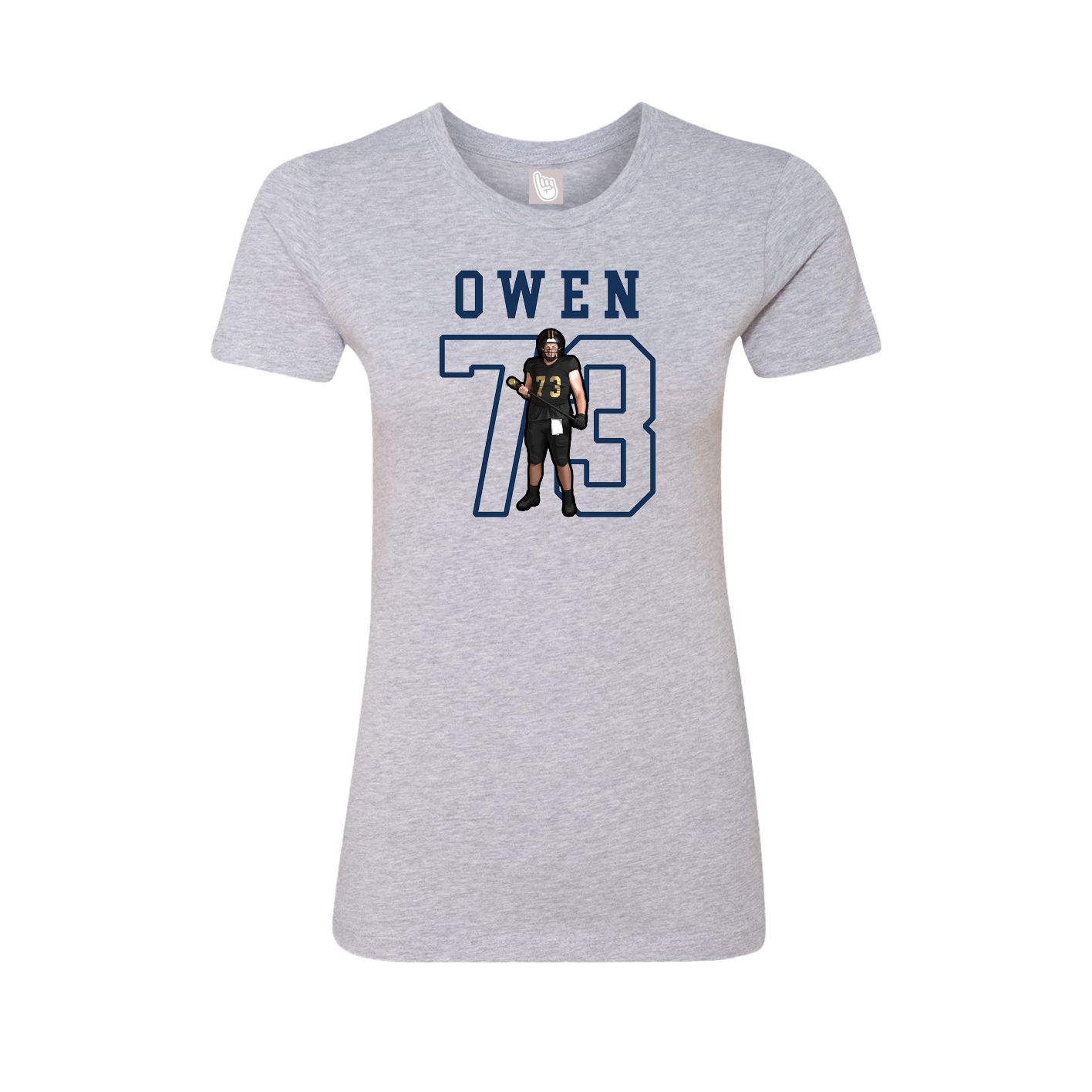 Fitted Women's Tee — Shirsey in Grey