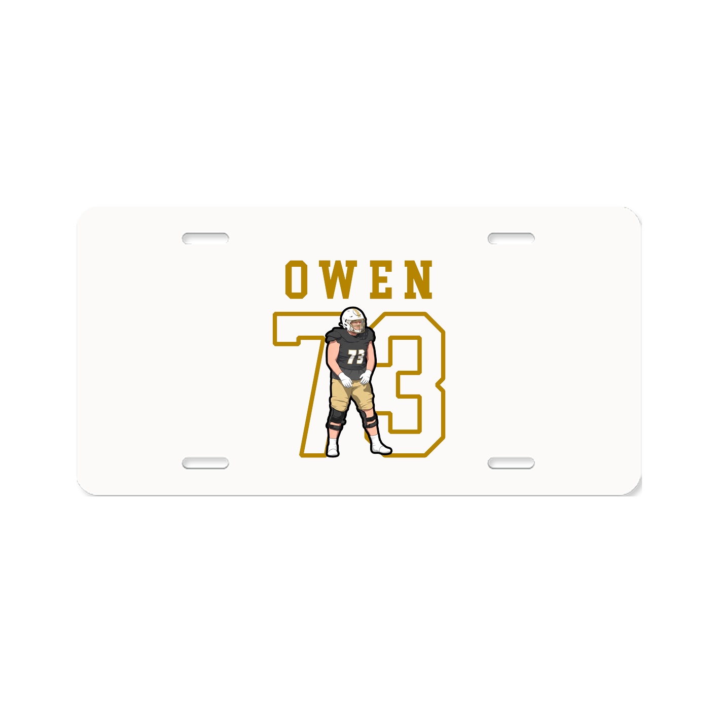 License Plate — Shirsey in Classic