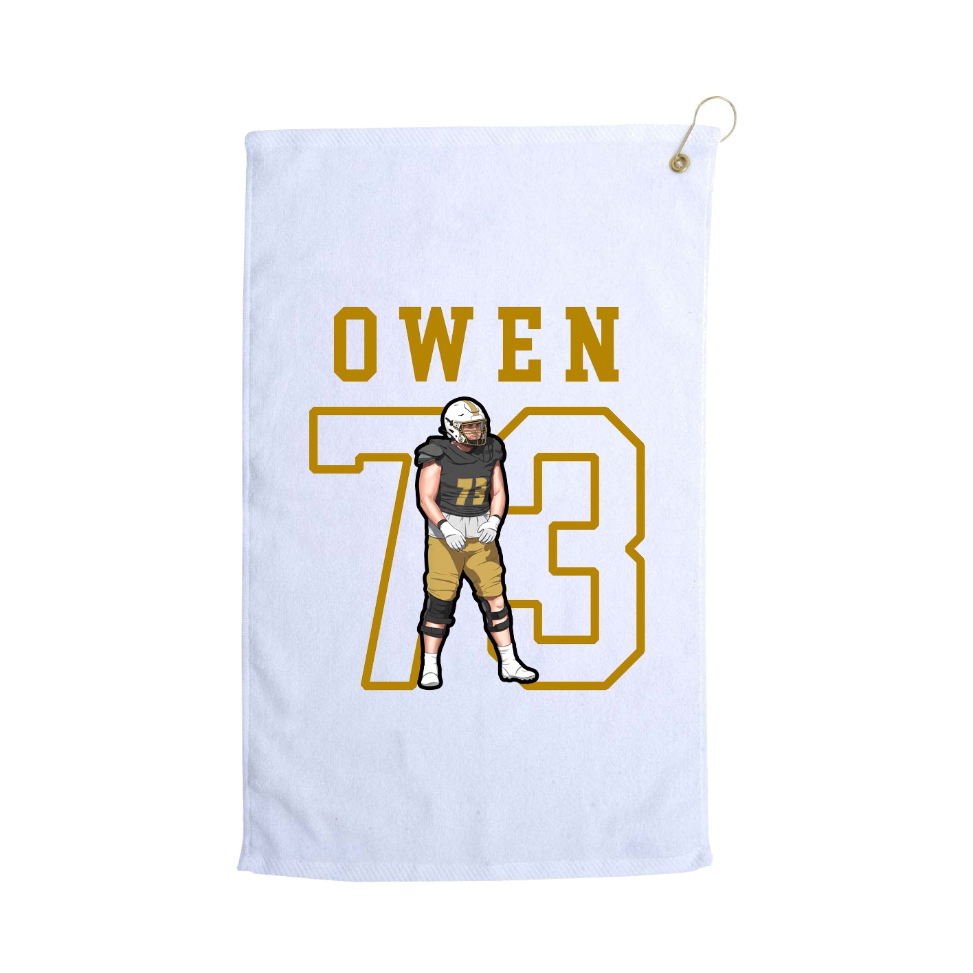 Golf Towel — Shirsey in White