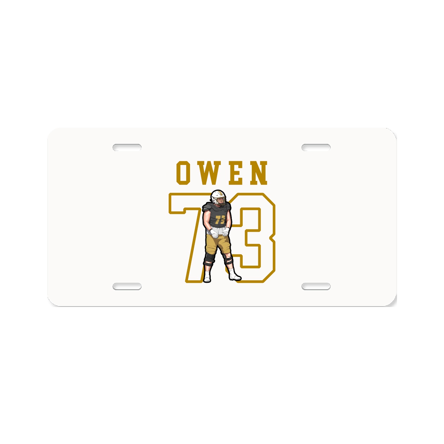 License Plate — Shirsey in Classic