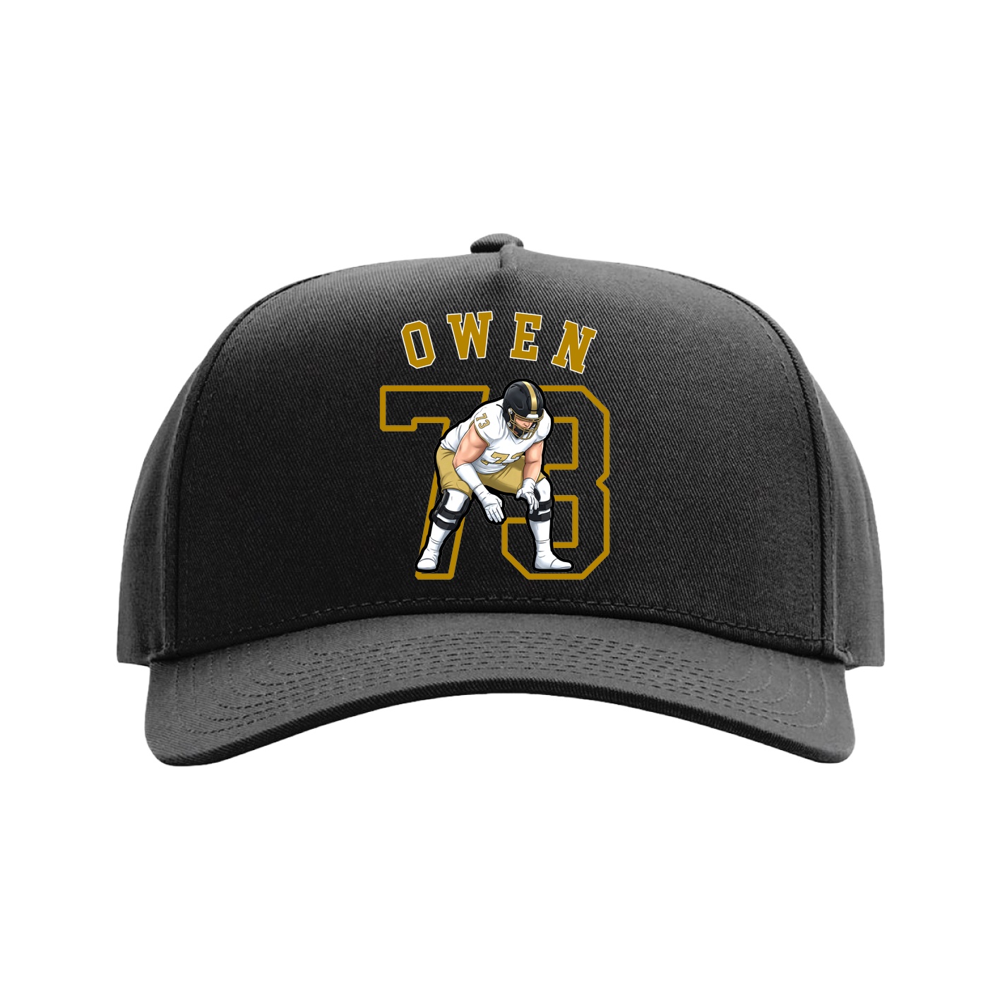 Full Fabric Five-Panel Champ Cap