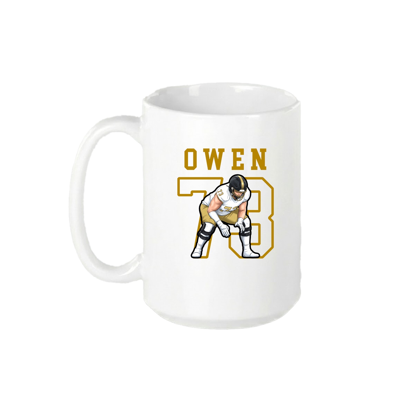 15oz Coffee Mug — Shirsey in White