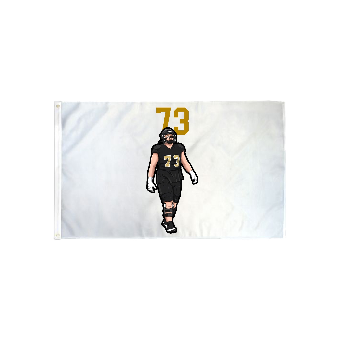 3x5 Flag — Number Top in Classic