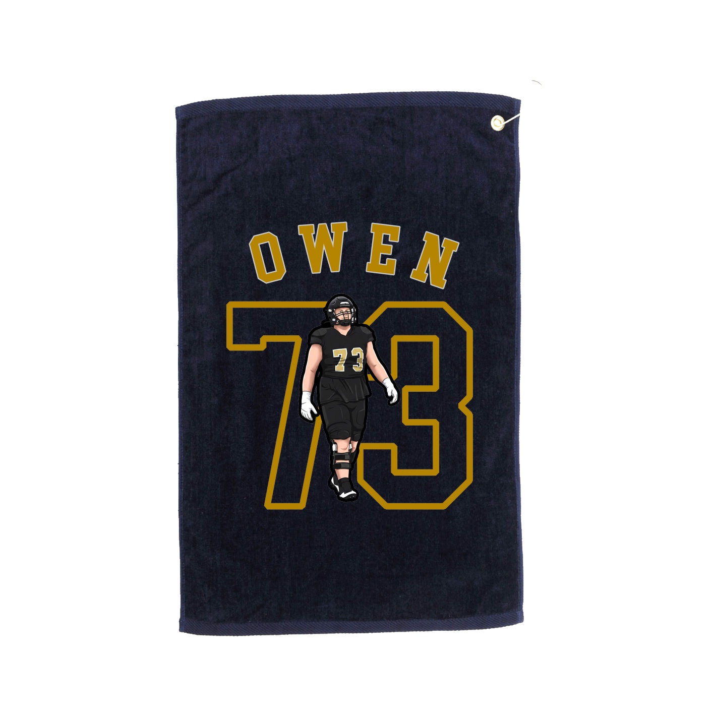 Golf Towel — Shirsey Arch in Navy