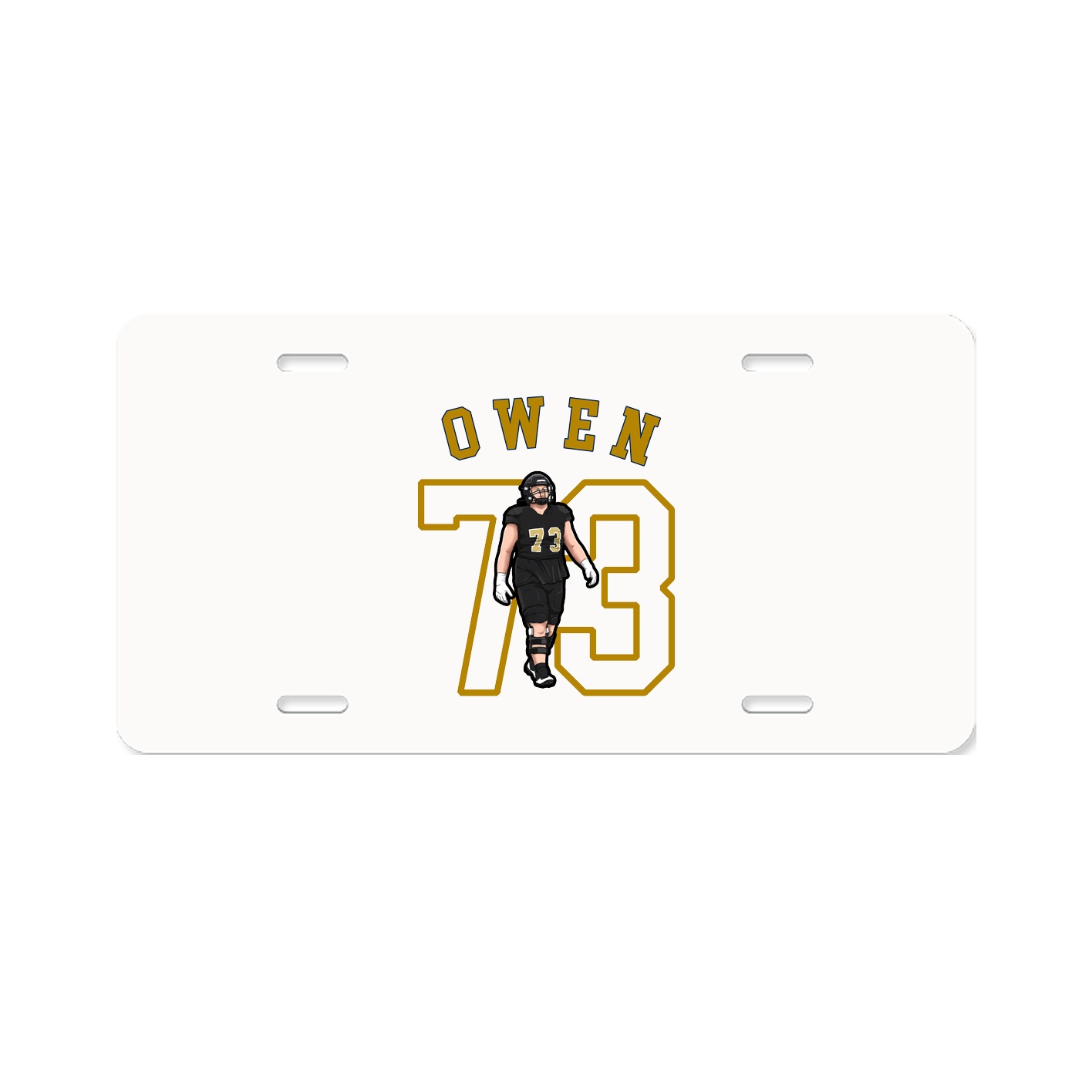 License Plate — Shirsey Arch in Classic