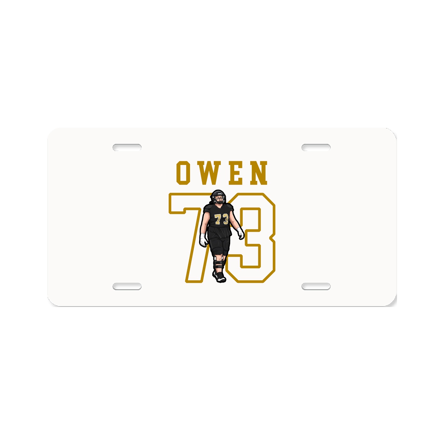 License Plate — Shirsey in Classic