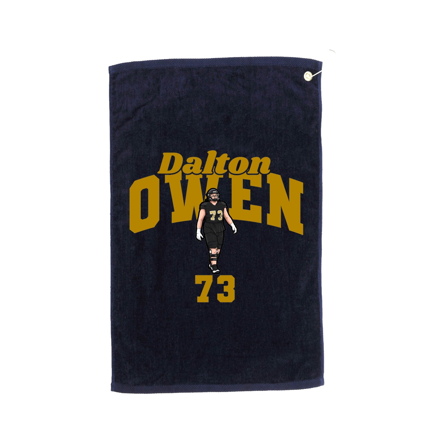 Golf Towel — Signature Arch in Navy