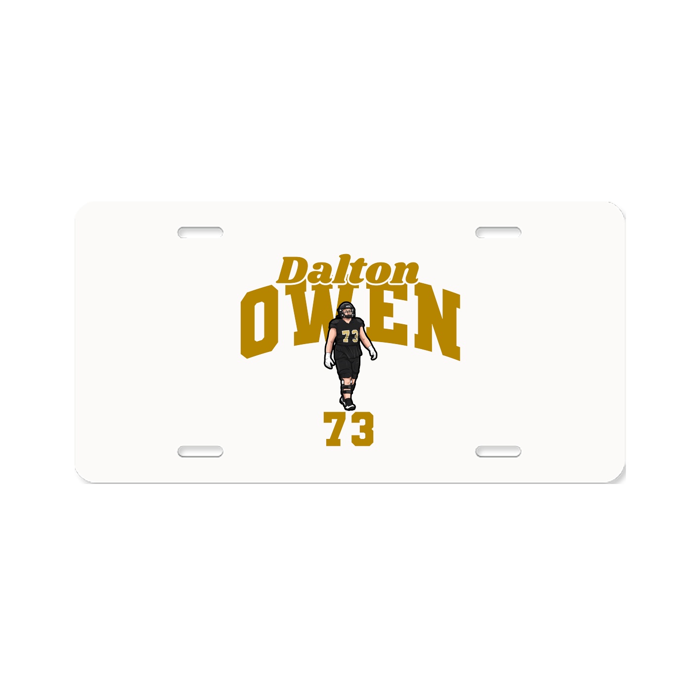 License Plate — Signature Arch in Classic