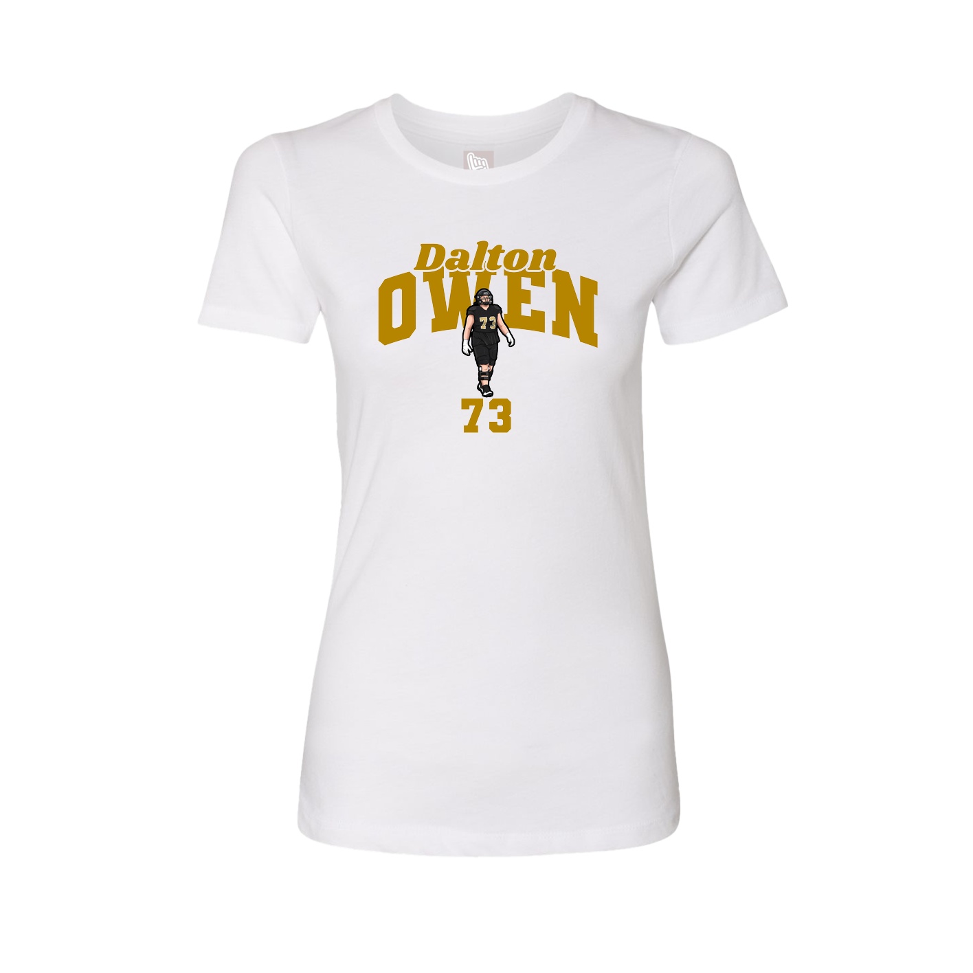 Womens Tee — Signature Arch in White