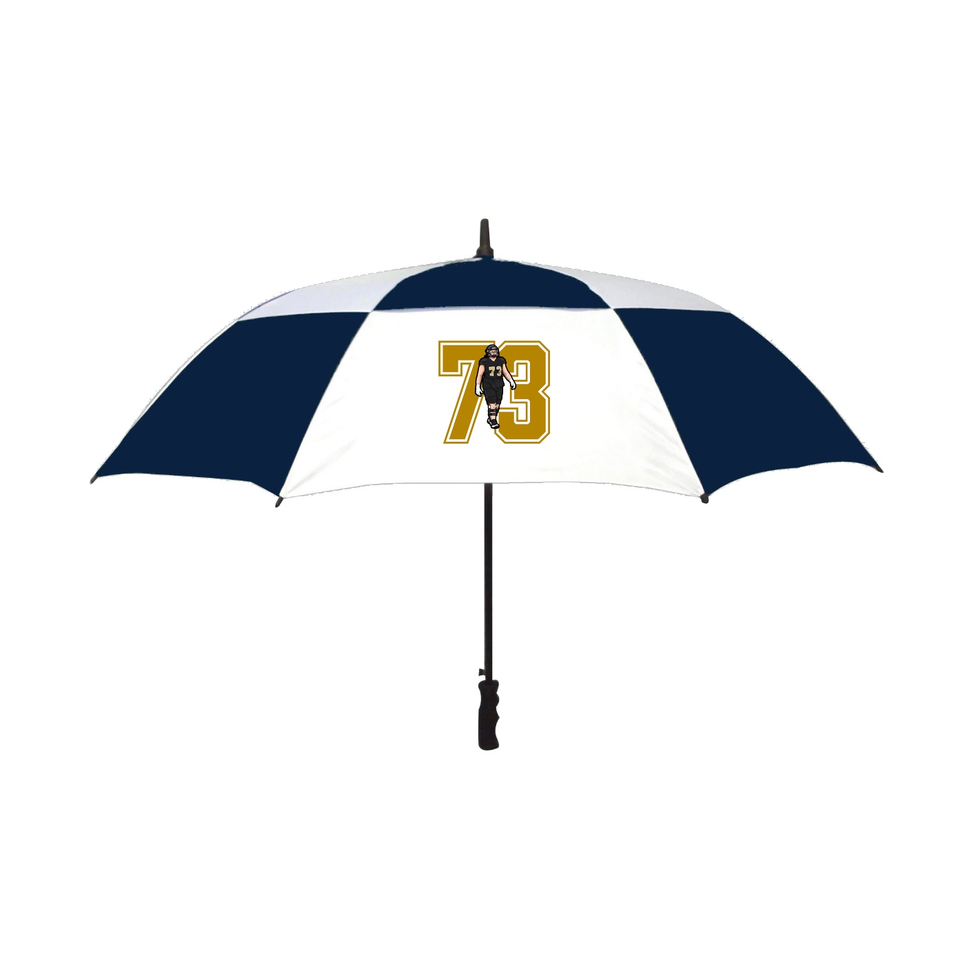 Golf Umbrella — Number in Navy