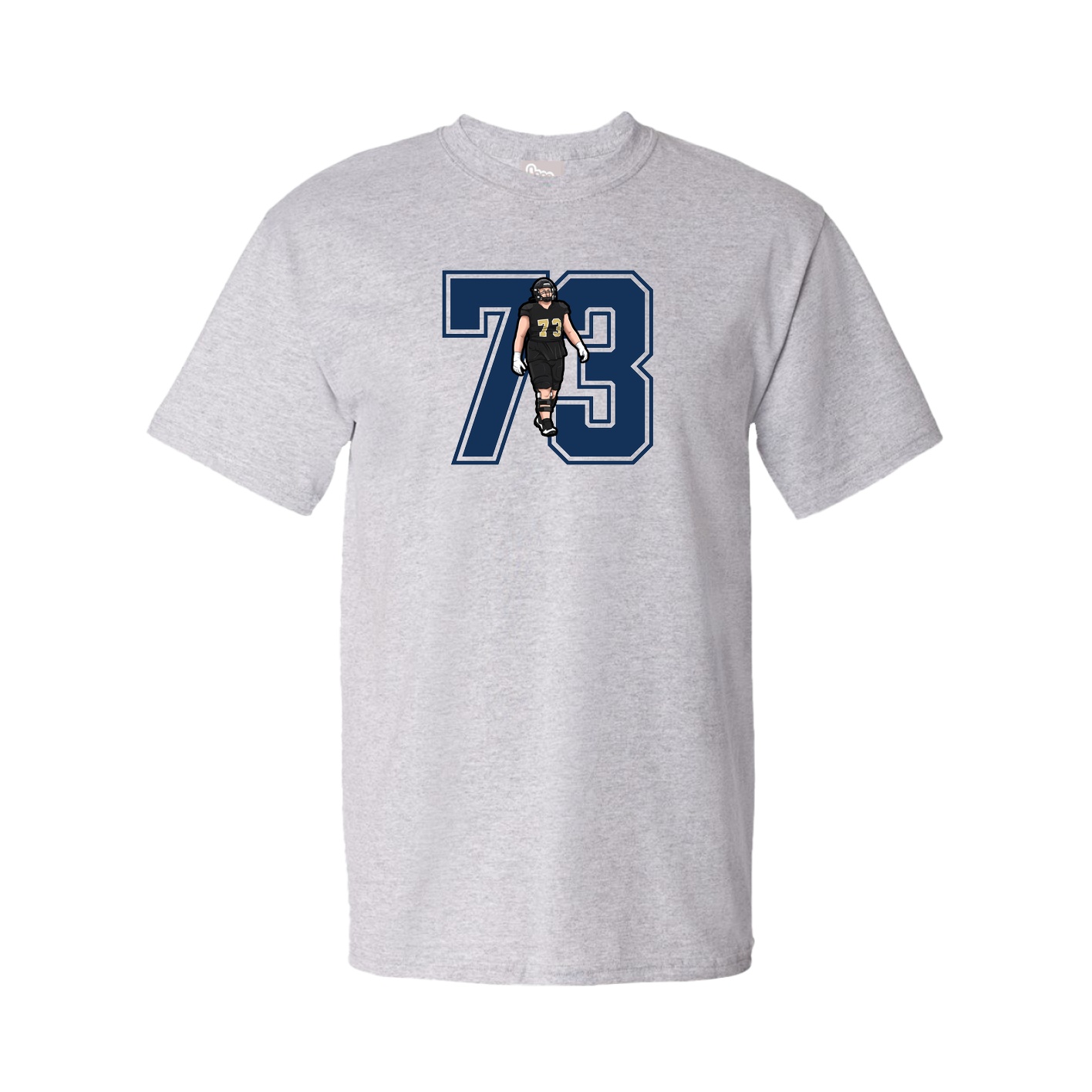 Tee — Number in Grey