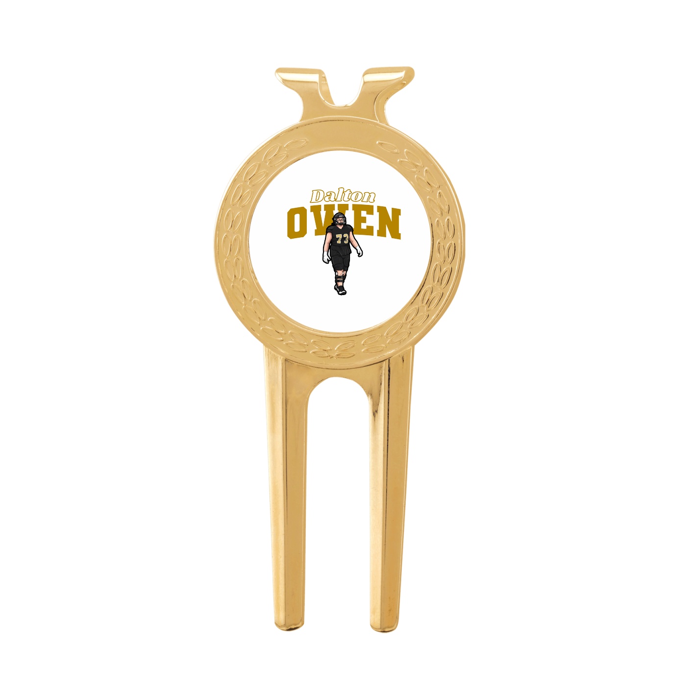 Divot Tool with Ball Marker — Name Arch in Classic