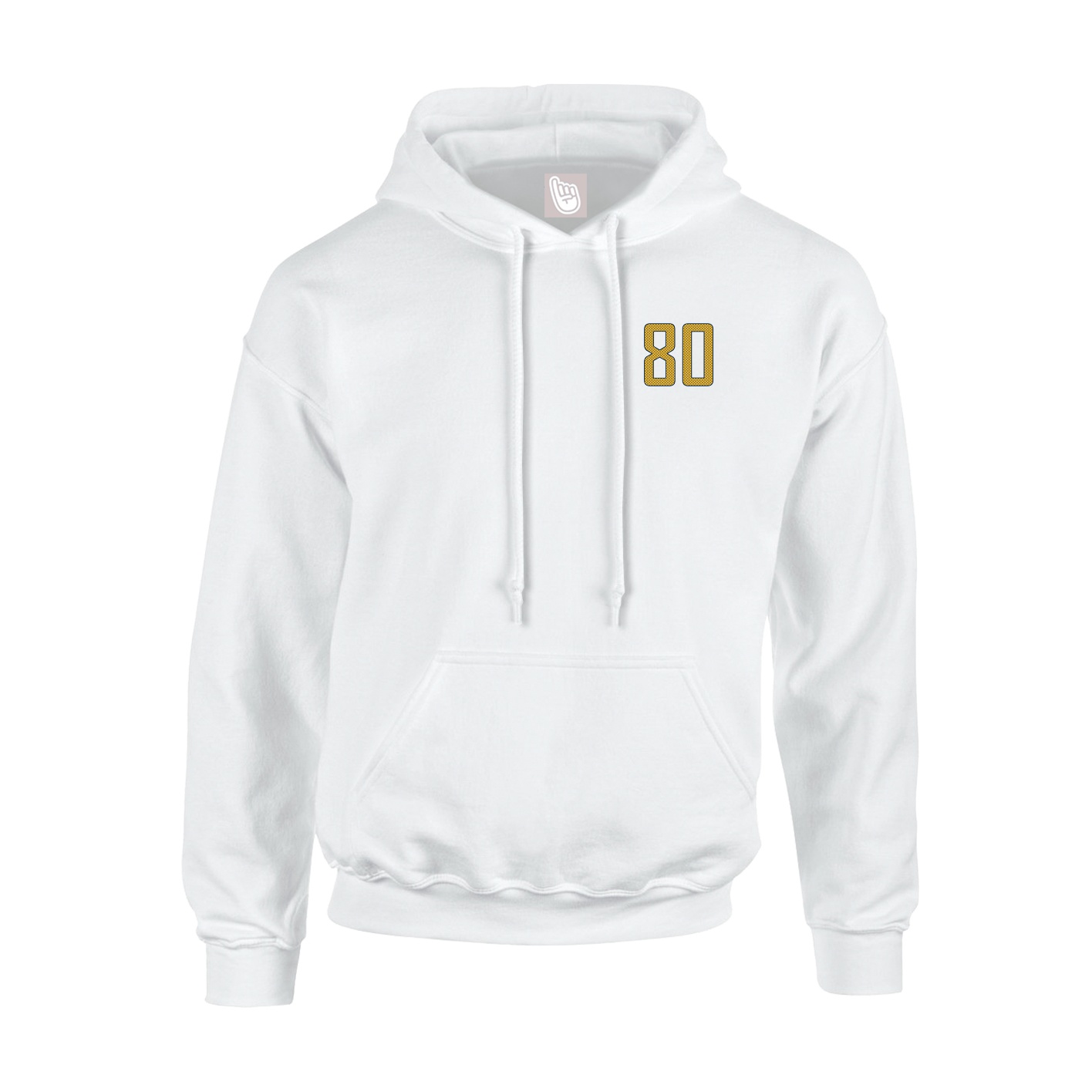 Youth Hoodie — Front Shirsy in White
