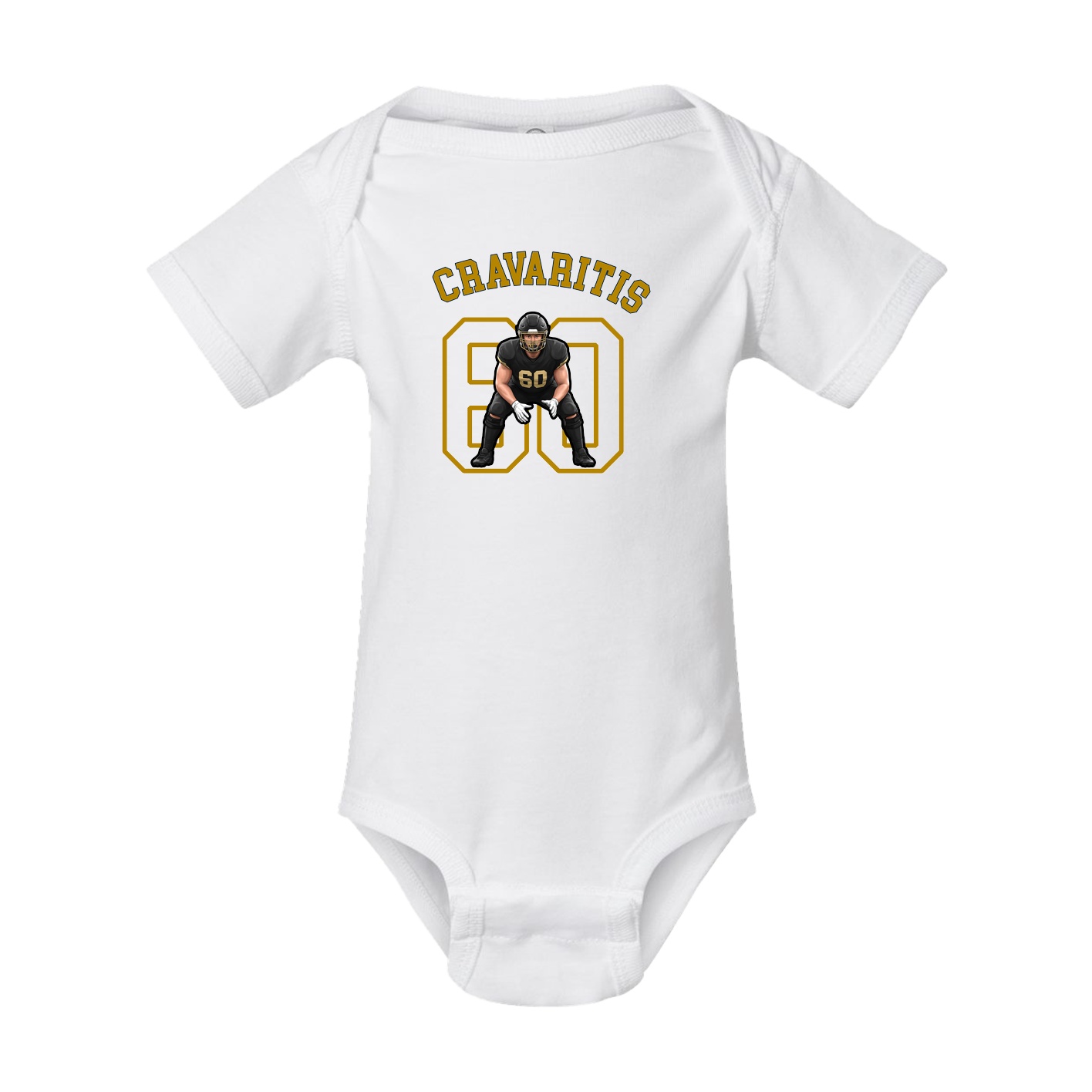 Baby Onesie — Shirsey Arch in White