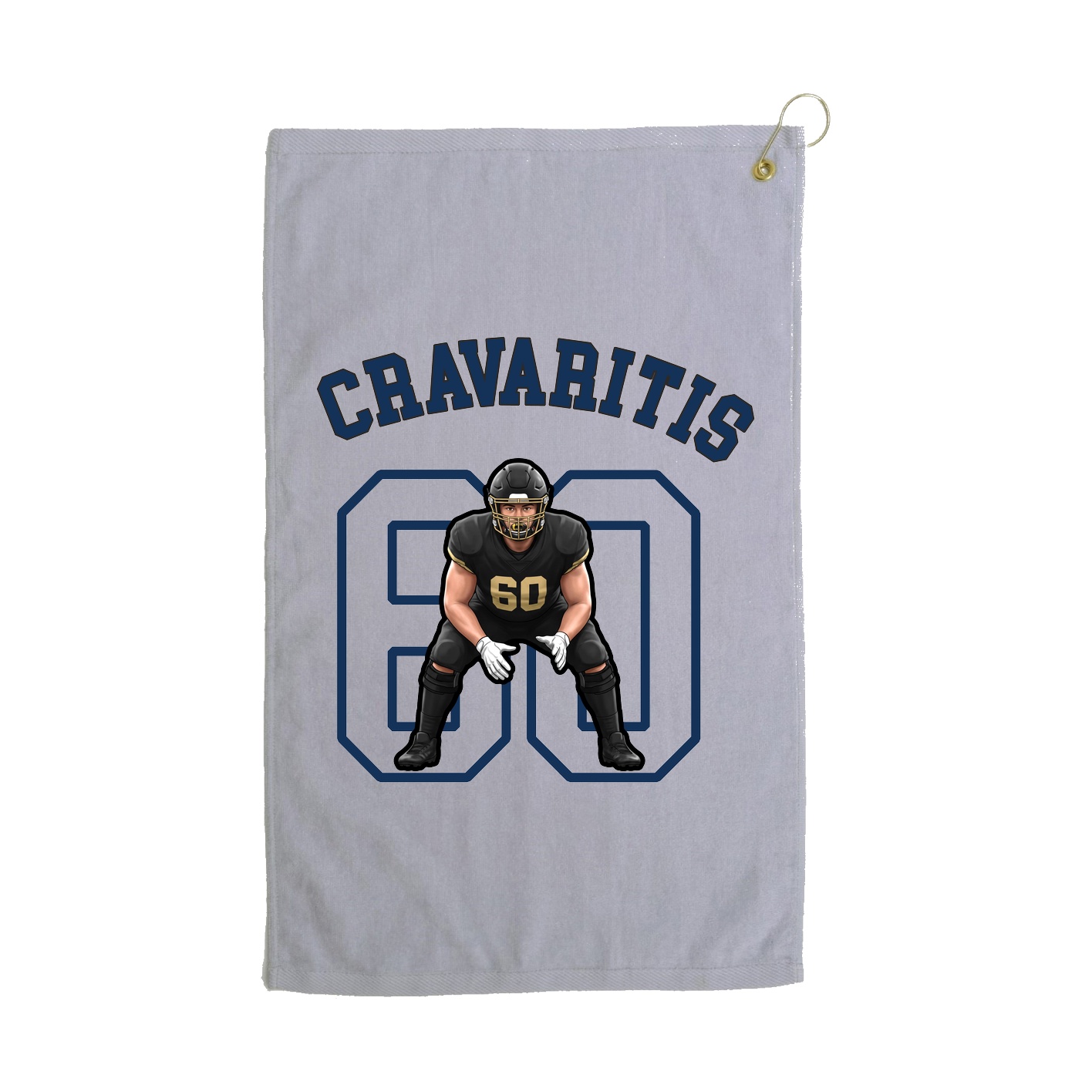 Golf Towel — Shirsey Arch in Grey