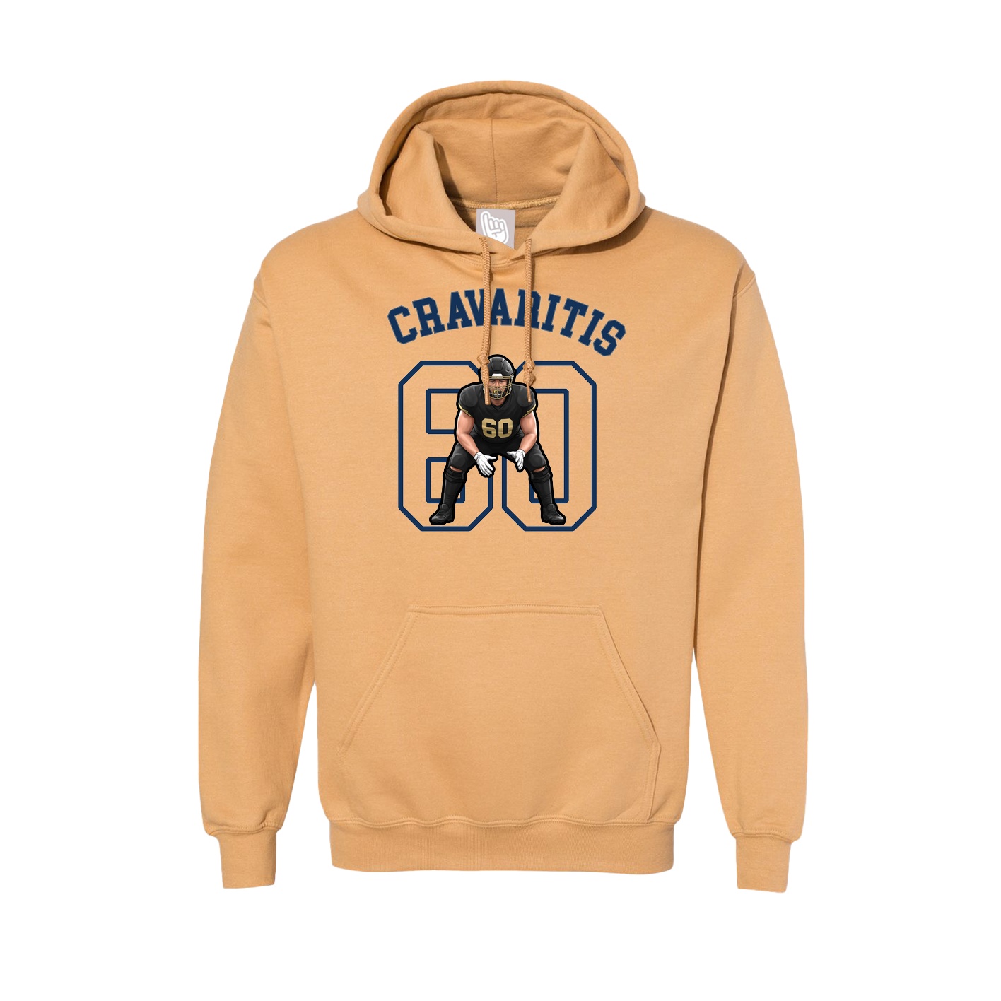 Hoodie — Shirsey Arch in Vegas Gold
