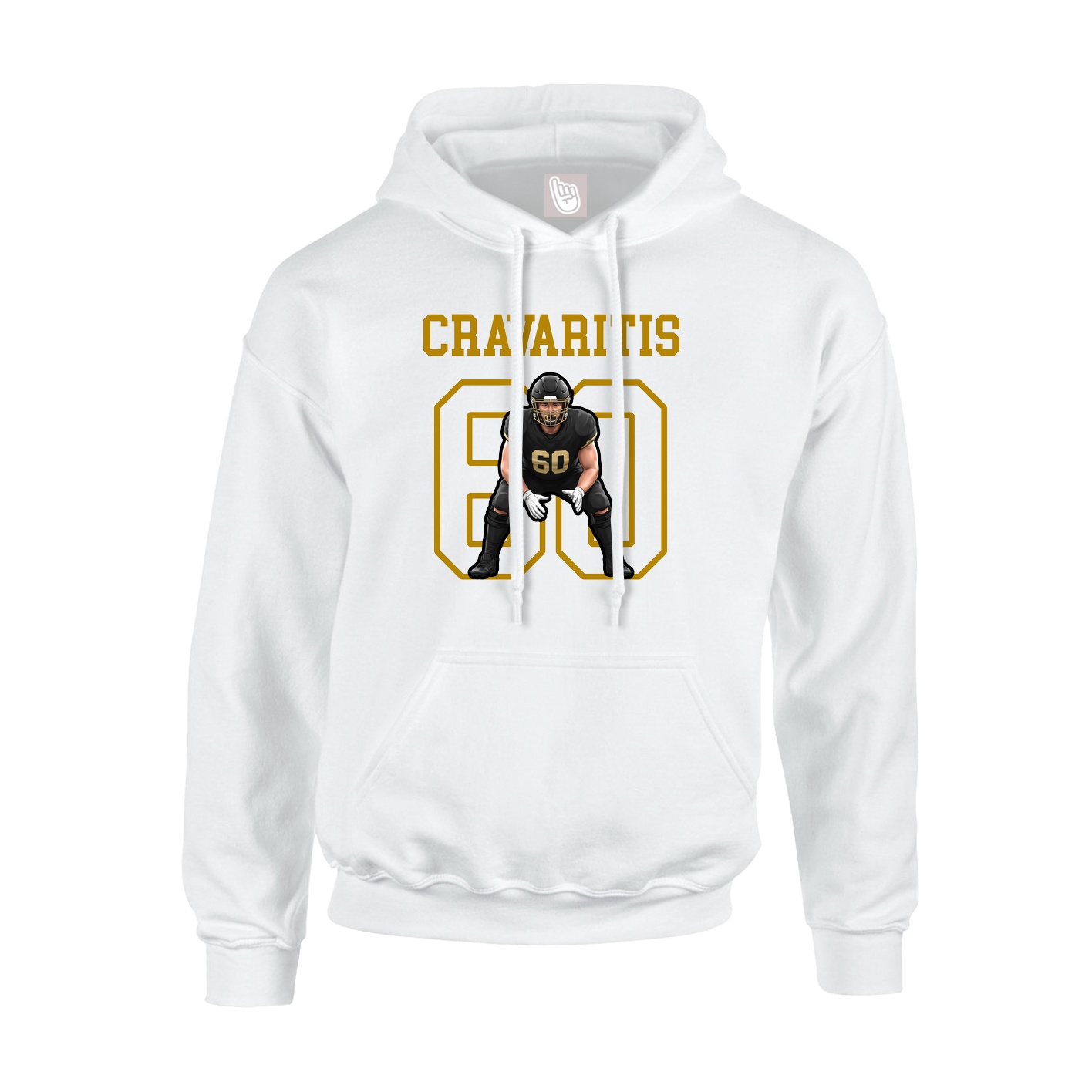 Youth Hoodie — Shirsey in White