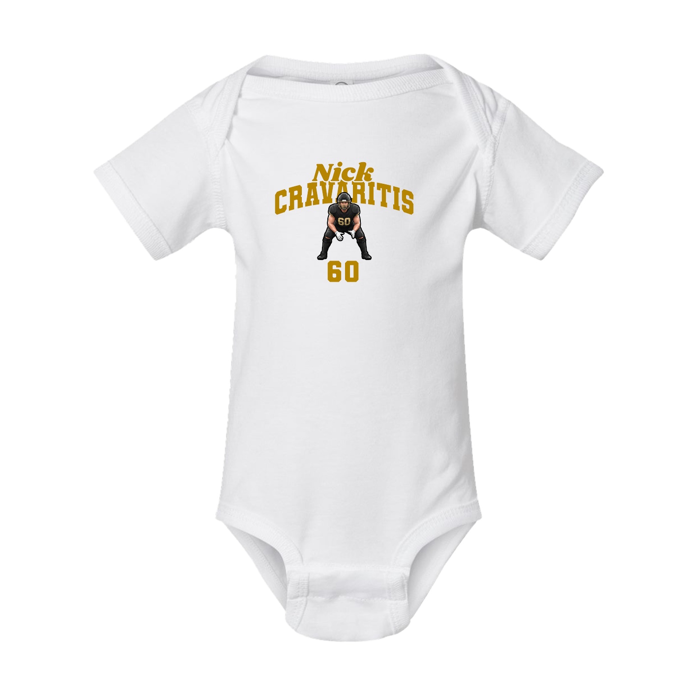 Baby Onesie — Signature Arch in White