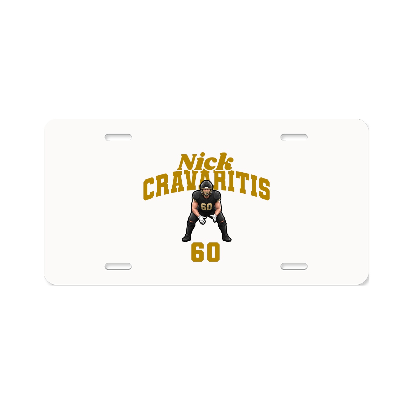 License Plate — Signature Arch in Classic