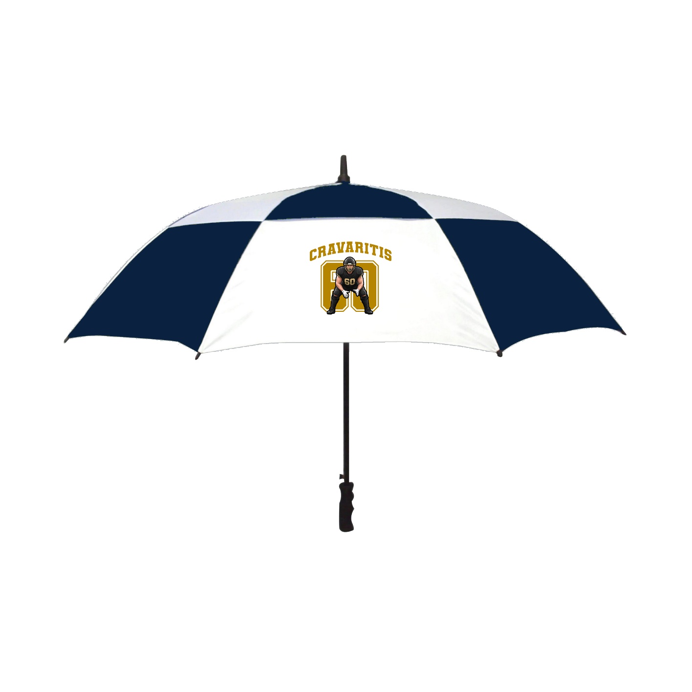 Golf Umbrella — Number in Navy
