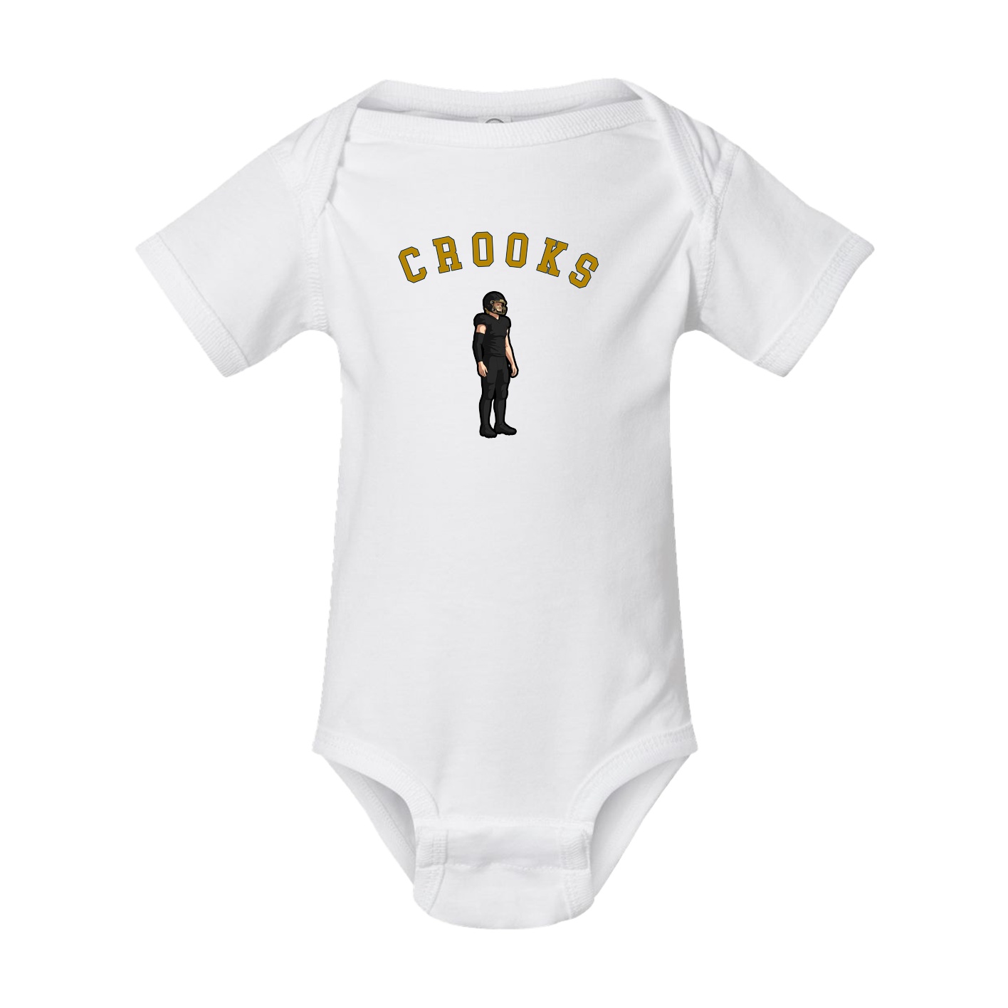 Baby Onesie — Shirsey Arch in White