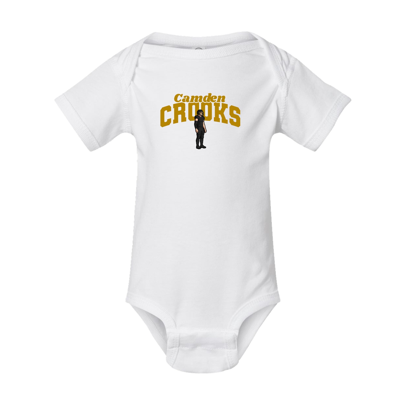 Baby Onesie — Signature Arch in White