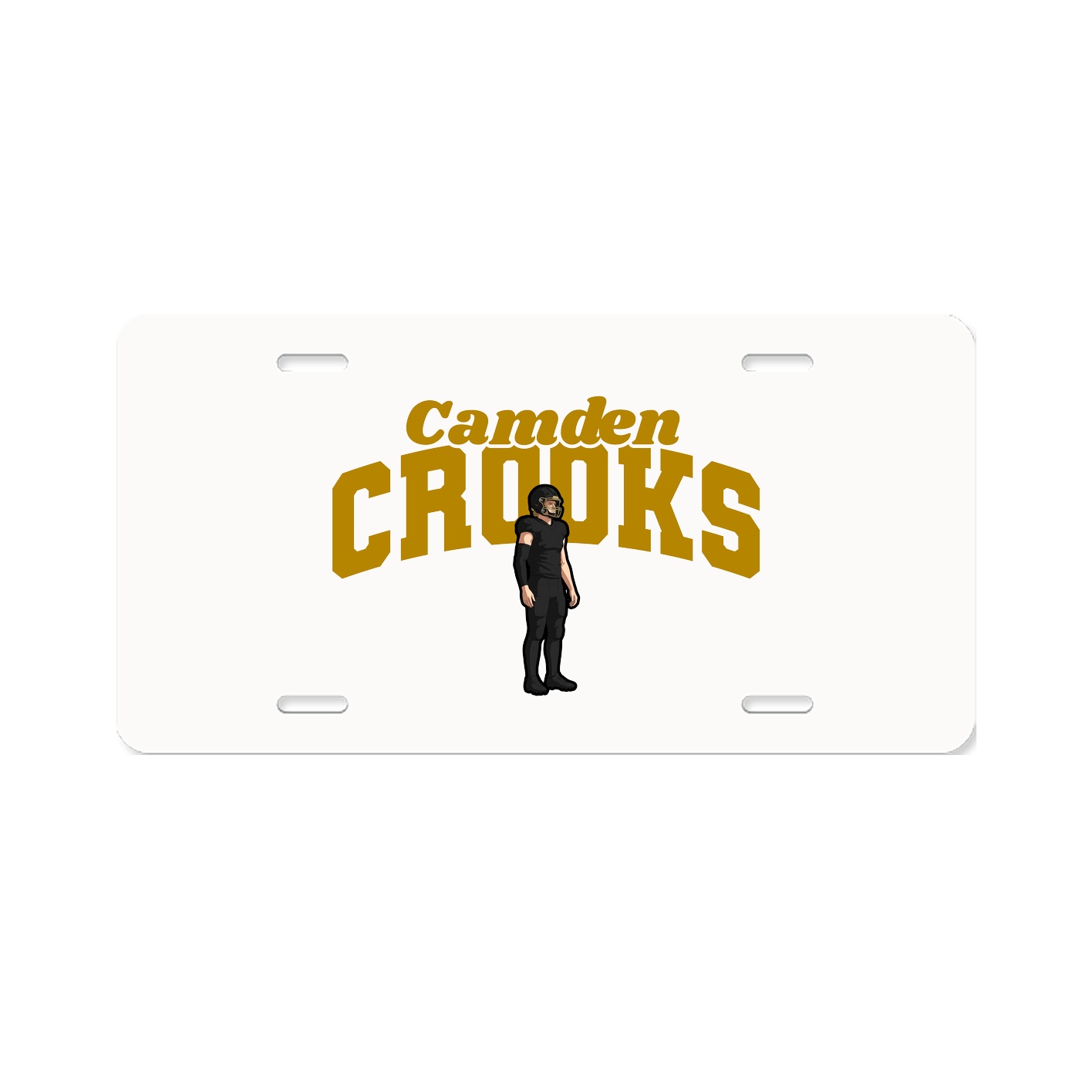 License Plate — Signature Arch in Classic