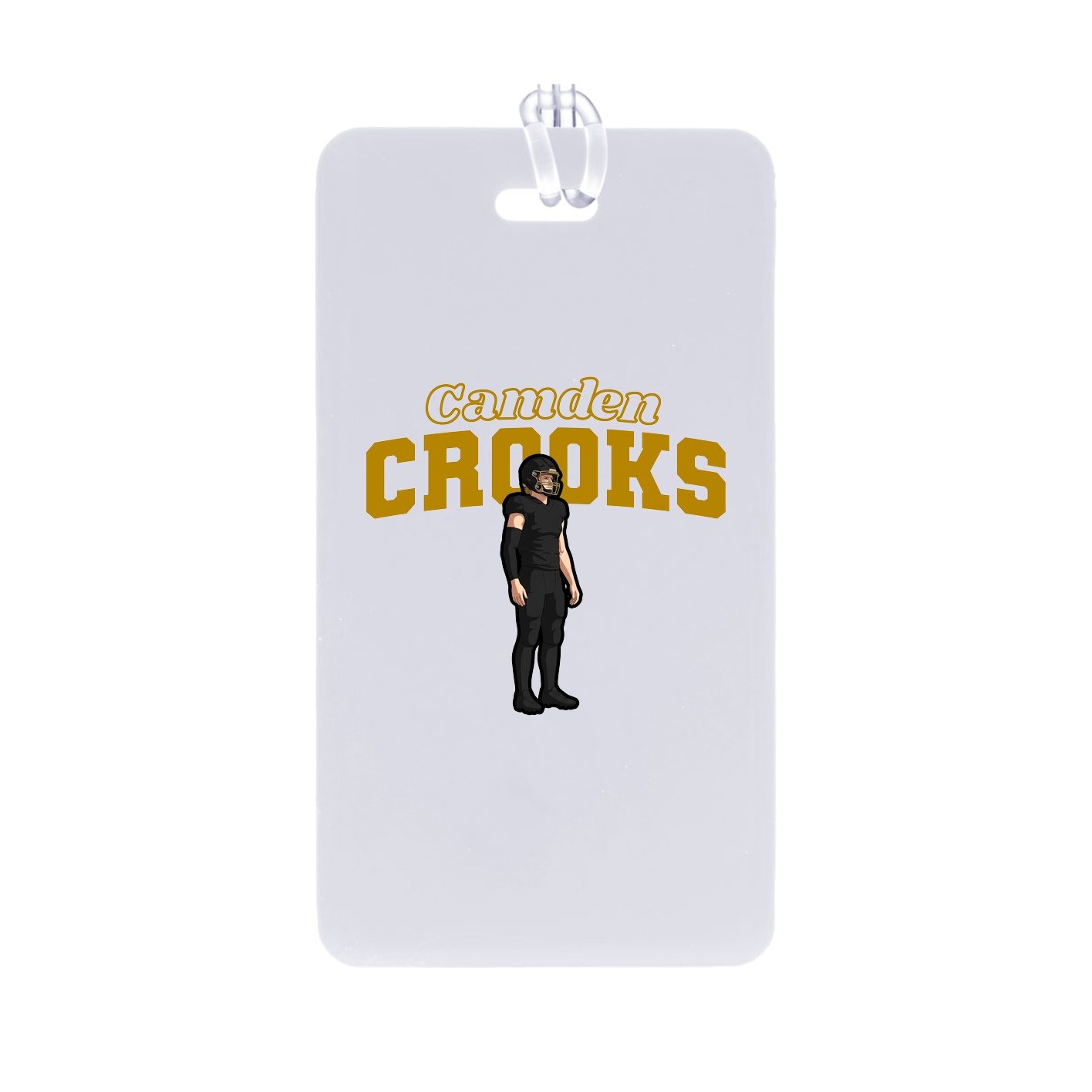 Bag Tag — Name Arch in Classic