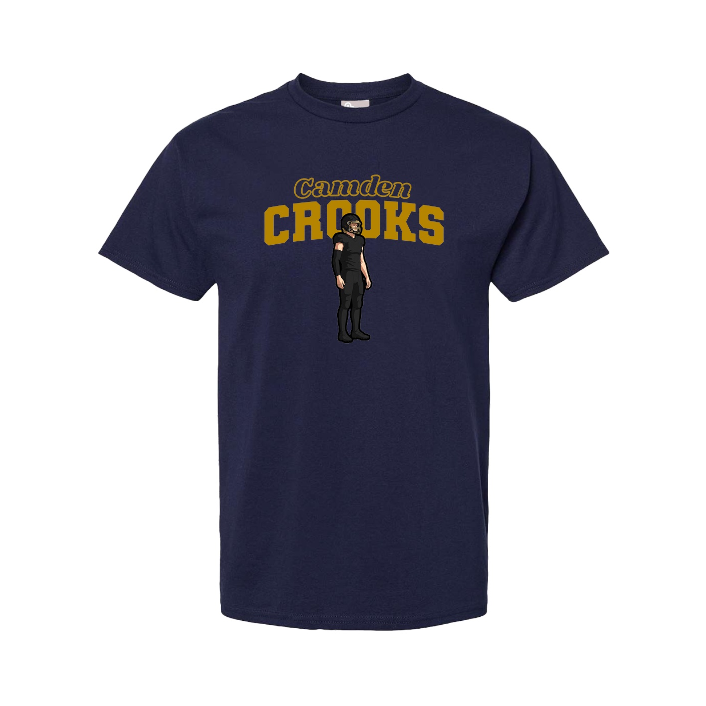 Tee — Name Arch in Navy
