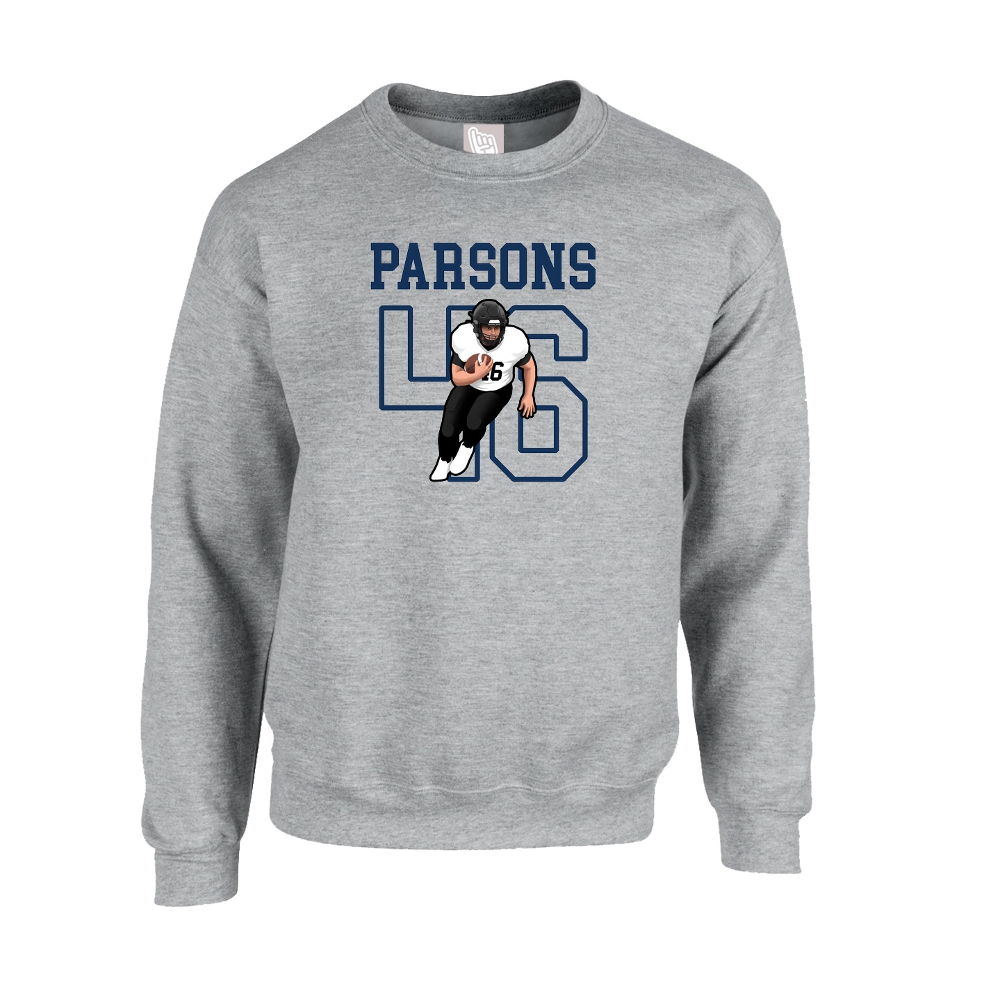 Fleece Crew — Shirsey in Grey