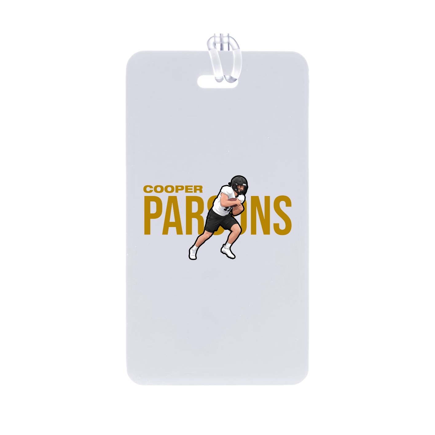 Bag Tag — Player Name in Classic