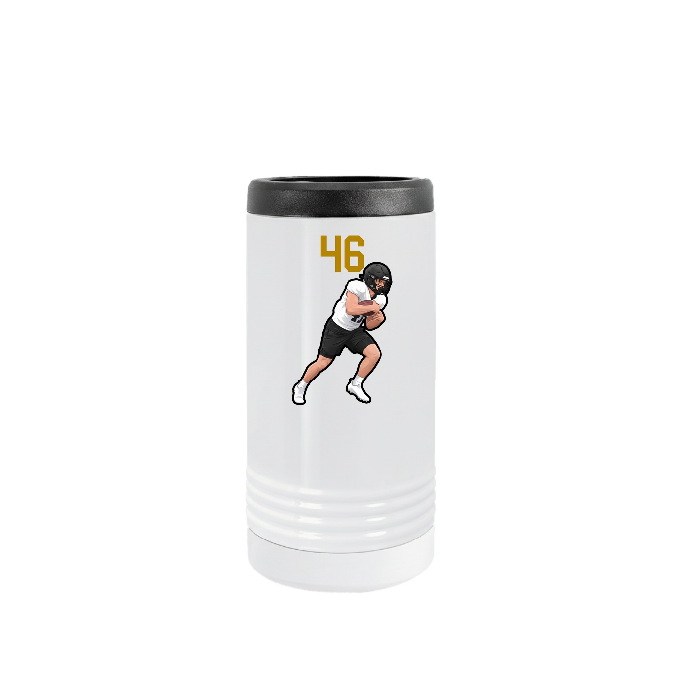 Slim Beverage Holder — Number Top in White