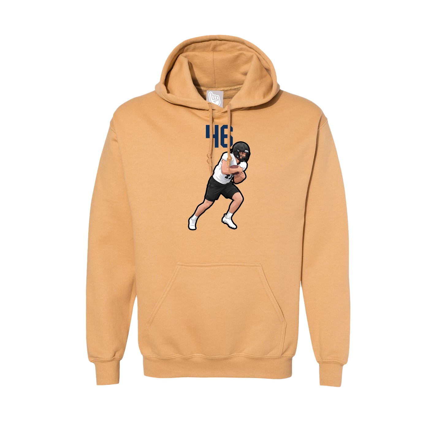 Hoodie — Number Top in Vegas Gold