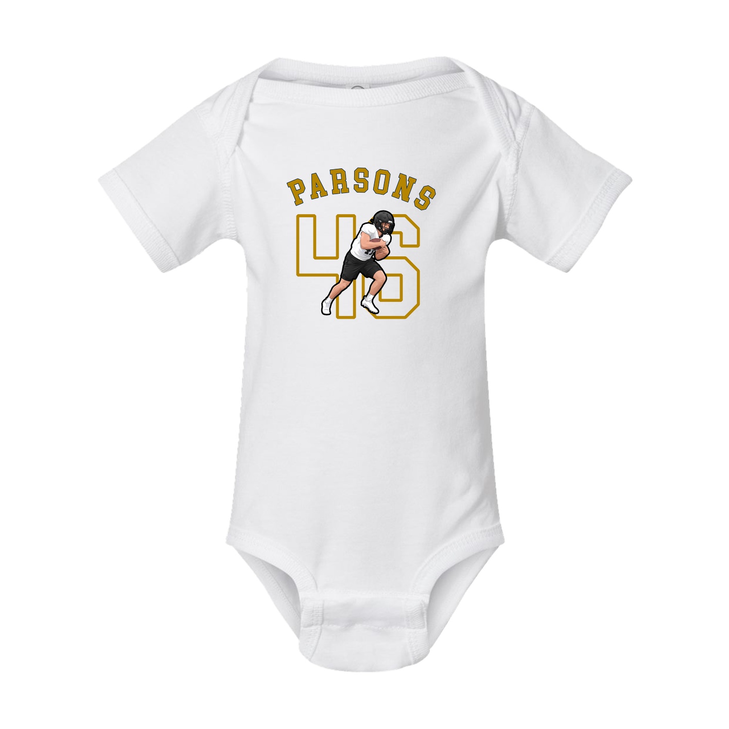 Baby Onesie — Shirsey Arch in White