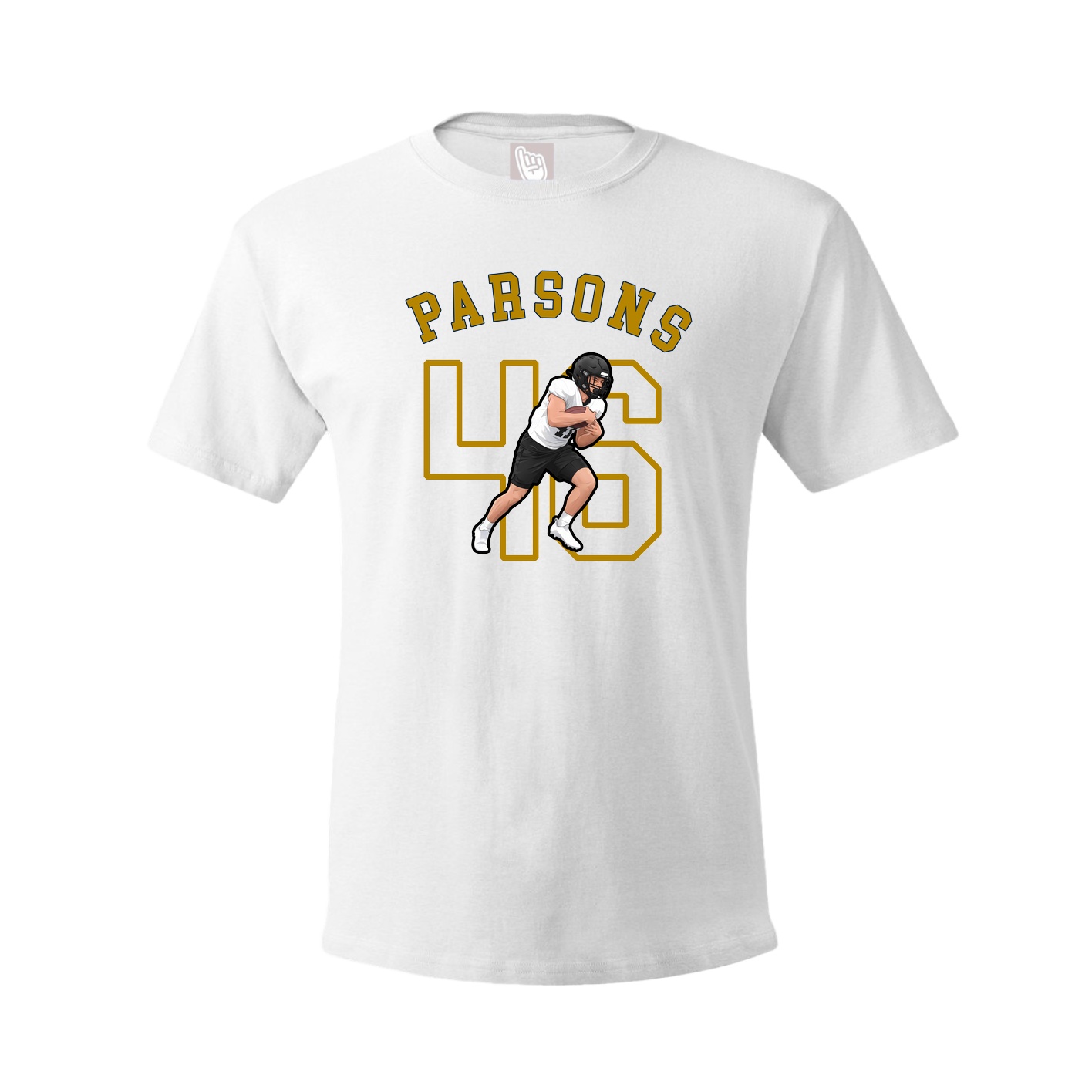 Youth Tee — Shirsey Arch in White