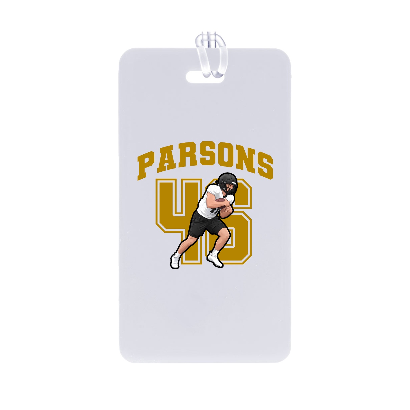 Bag Tag — Number in Classic