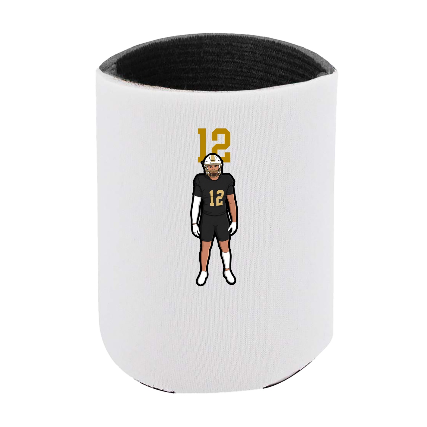 Can Holder — Number Top in White