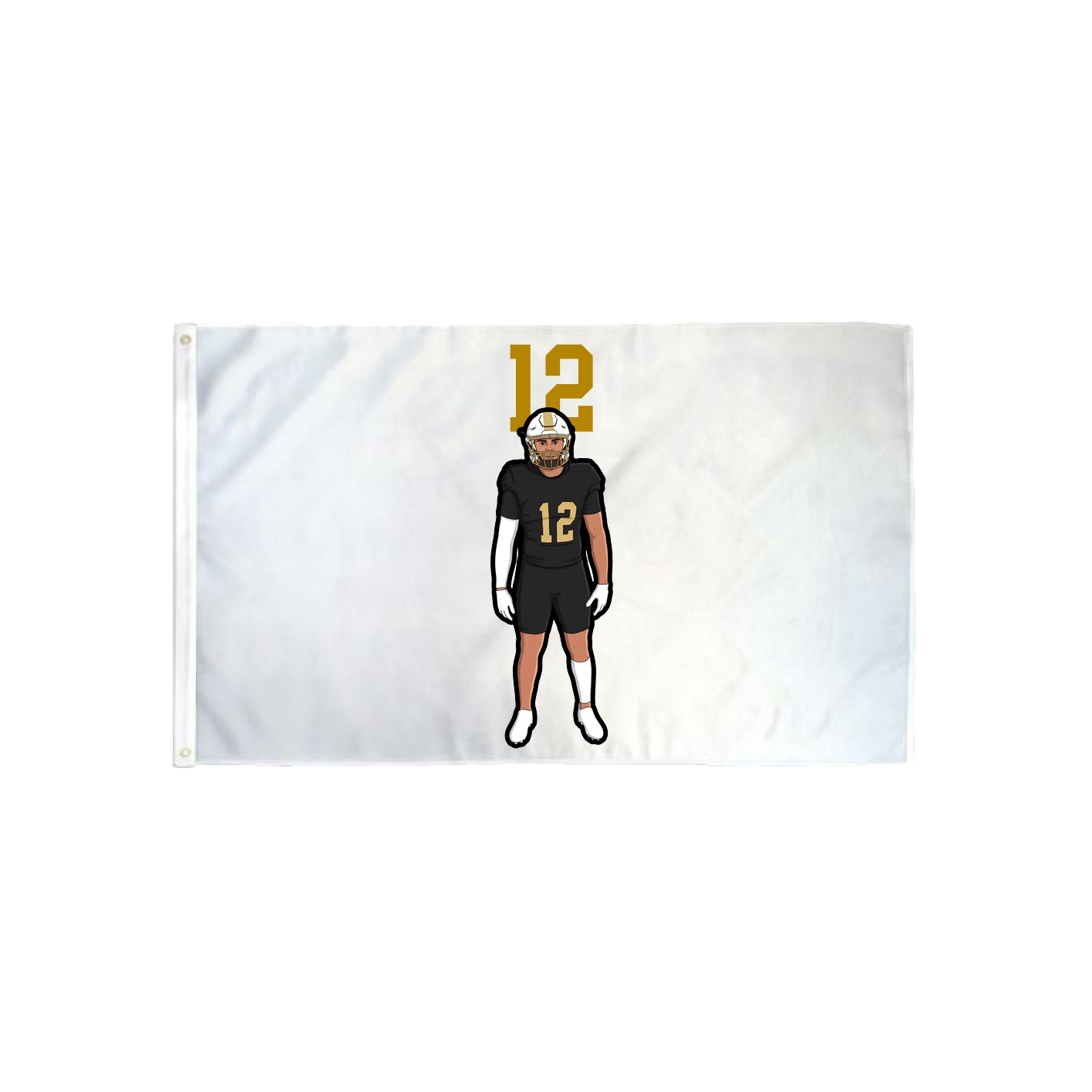 3x5 Flag — Number Top in Classic