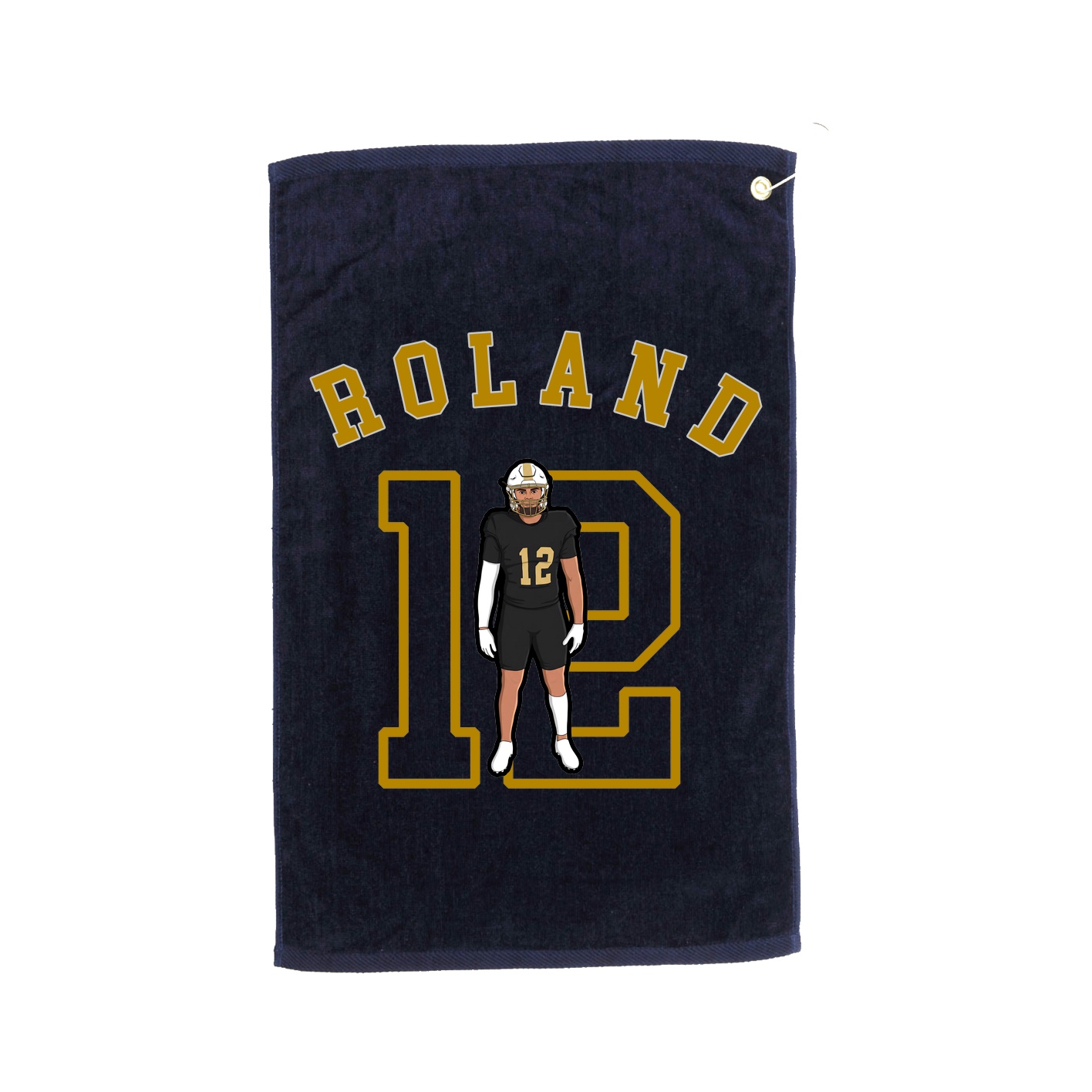Golf Towel — Shirsey Arch in Navy