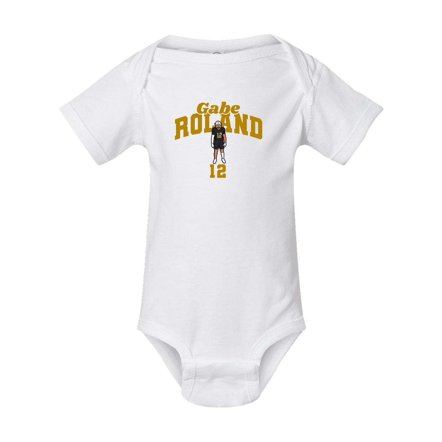 Baby Onesie — Signature Arch in White