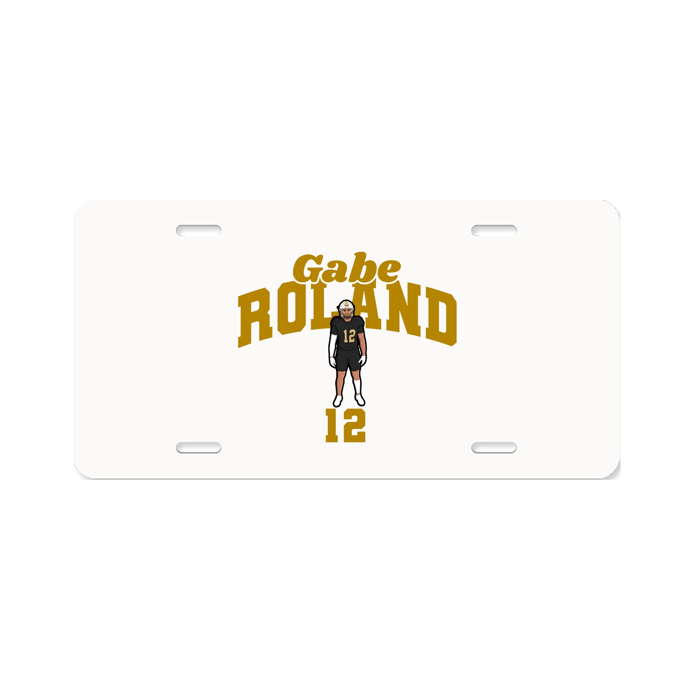 License Plate — Signature Arch in Classic