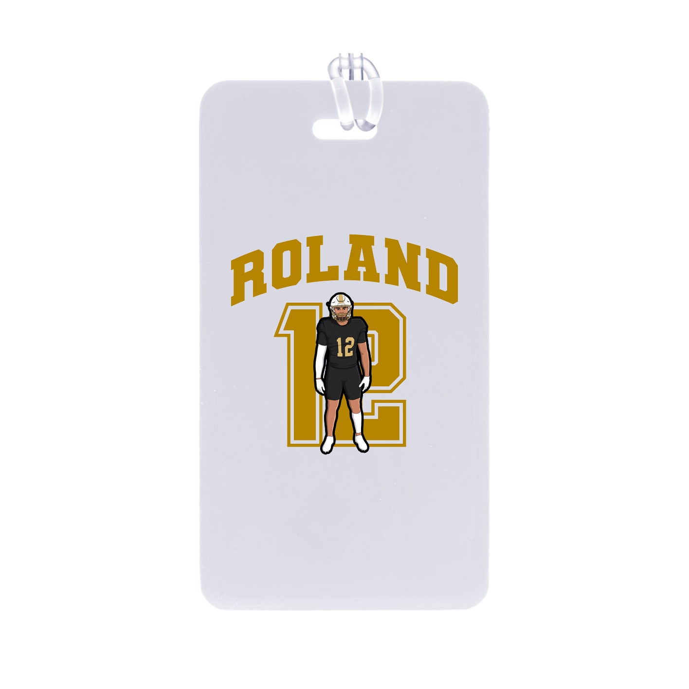 Bag Tag — Number in Classic